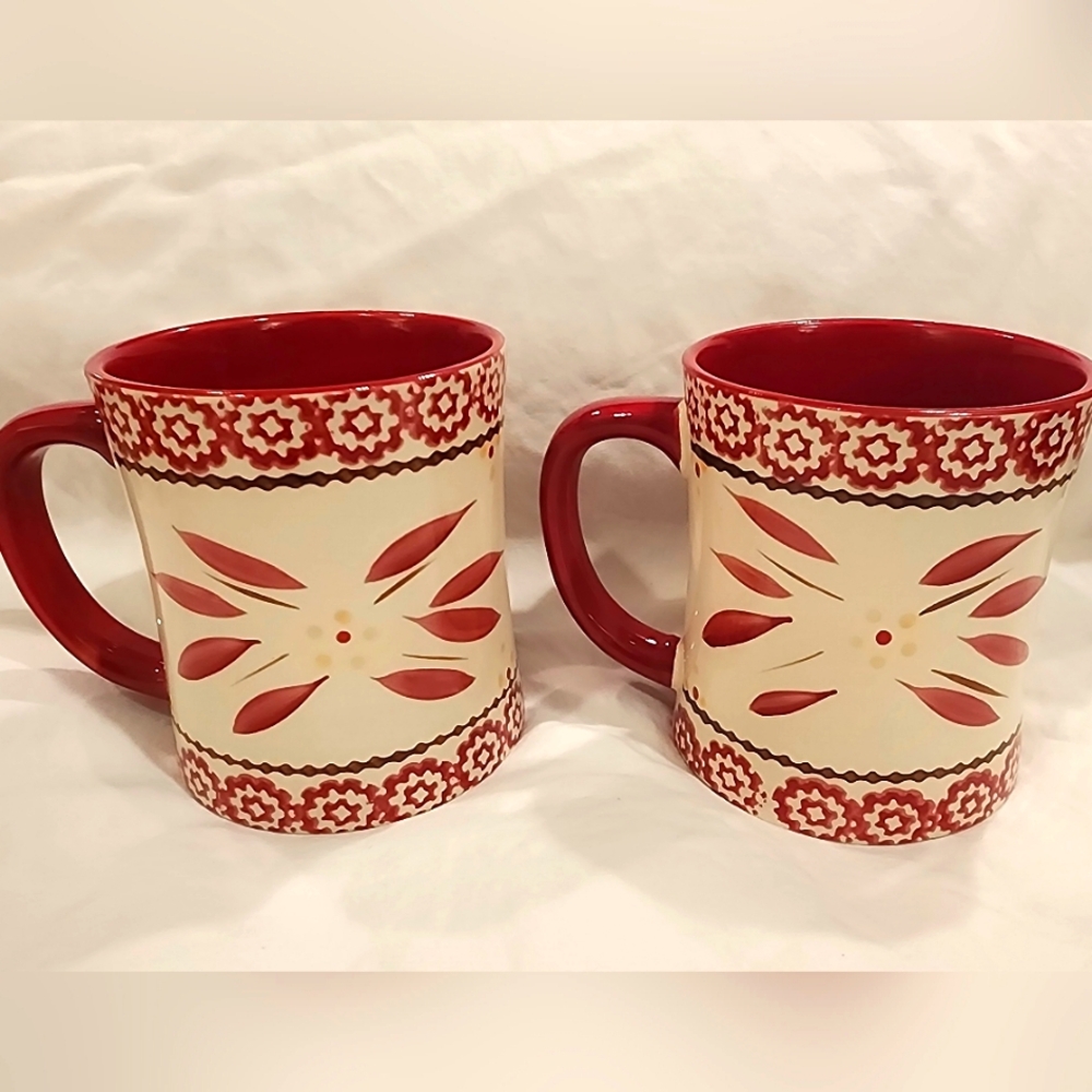 Temp-Tations Old World 16 Oz. Mugs - Cranberry
